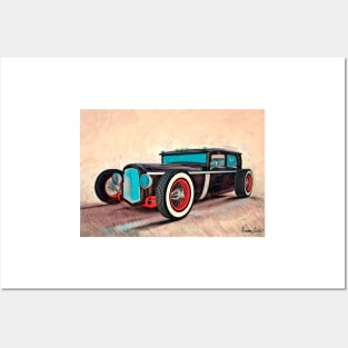 Hot Rod Jalopy Posters and Art